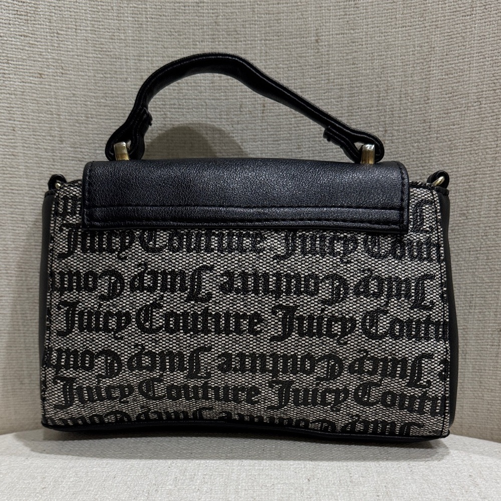 Juicy Couture Black and White Satchel NWOT - Picture 2 of 6